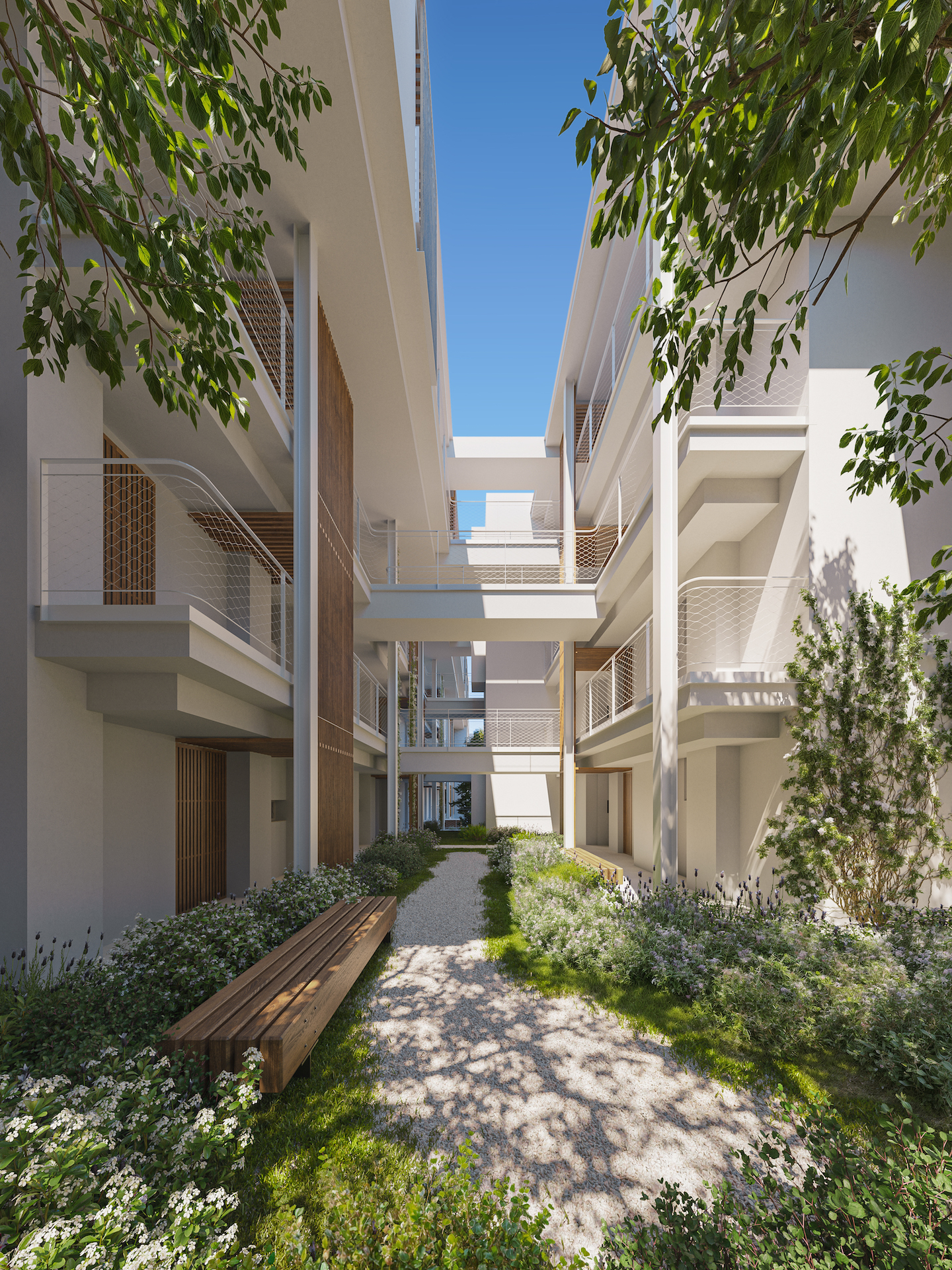 Resa Estates Ibiza for sale te koop apartment nieuwbouw interior patio.jpg